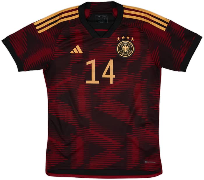 2022-23 Germany Away Shirt Musiala #14 - 10/10 - (M)