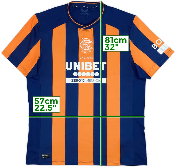 2023-24 Rangers Third Shirt - 8/10 - (XL)
