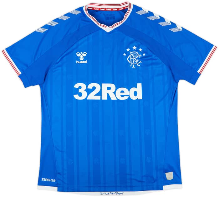 2019-20 Rangers Home Shirt - 8/10 - (L)