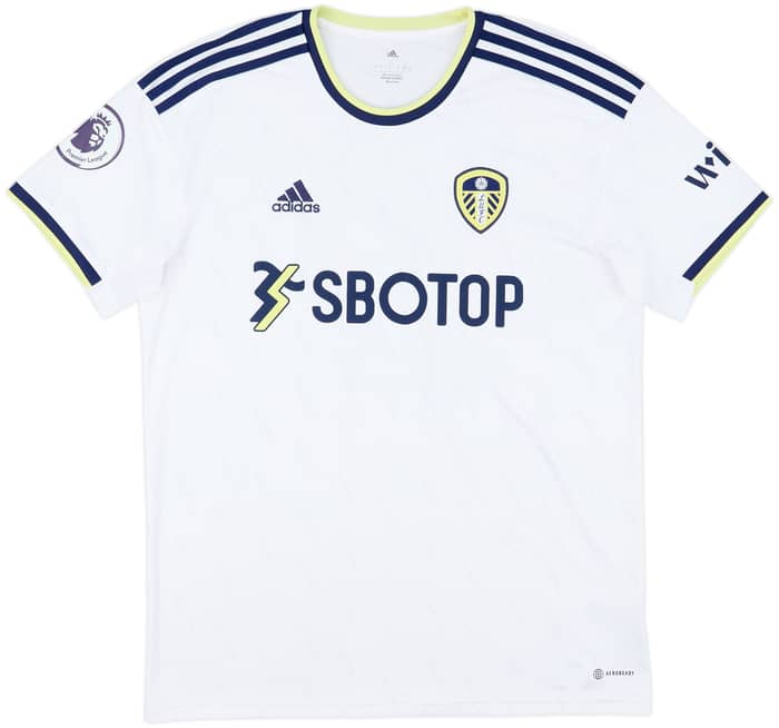 2022-23 Leeds United Home Shirt Adams #12 - 10/10 - (L)