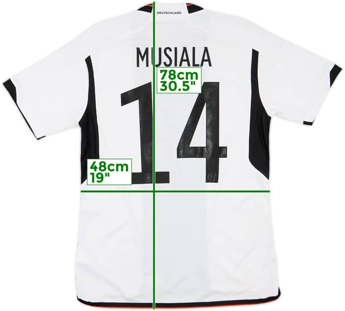 2022-23 Germany Home Shirt Musiala #14 - 9/10 - (M)