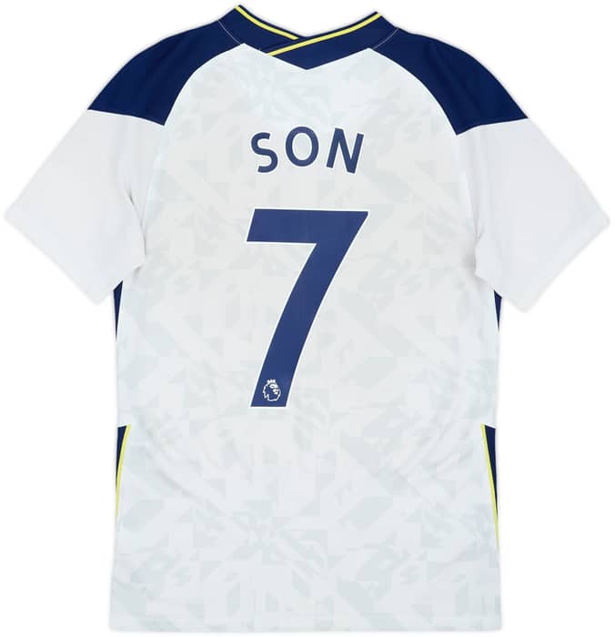 2020-21 Tottenham Home Shirt Son #7 - 7/10 - (S)