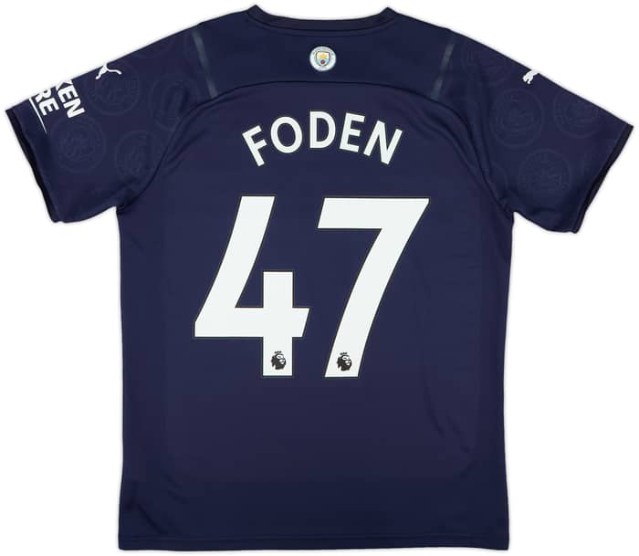 2021-22 Manchester City Third Shirt Foden #47 - 10/10 - (M)