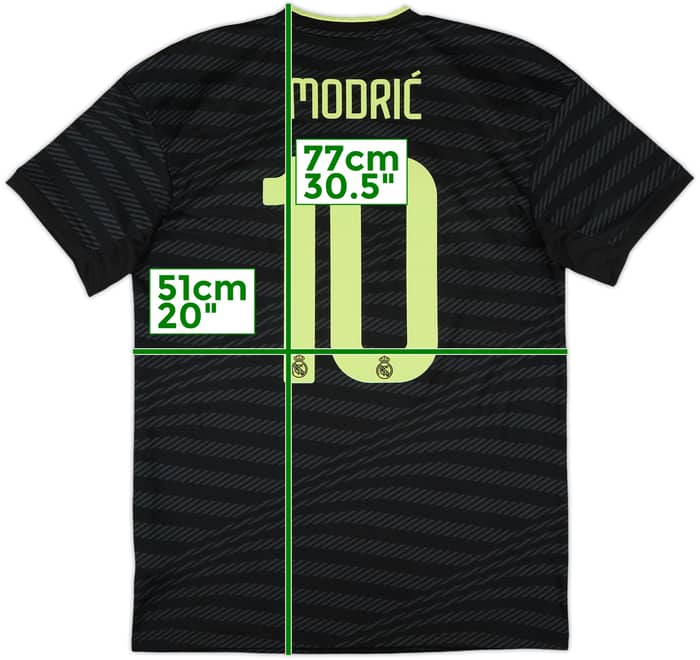 2022-23 Real Madrid Third Shirt Modric #10 - 10/10 - (M)