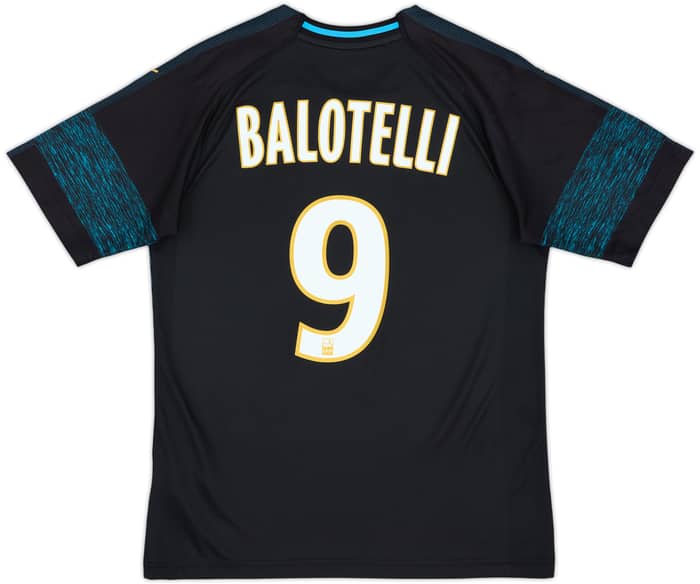 2018-19 Olympique Marseille Away Shirt Balotelli #9 - 8/10 - (S)