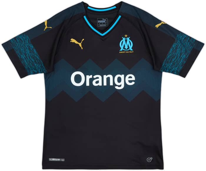 2018-19 Olympique Marseille Away Shirt Balotelli #9 - 8/10 - (S)