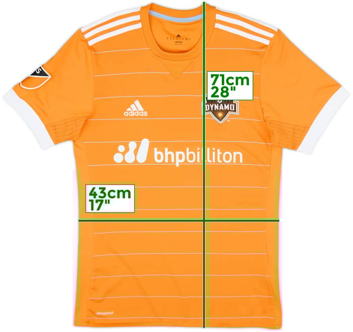 2016 Houston Dynamo Home Shirt - 10/10 - (S)