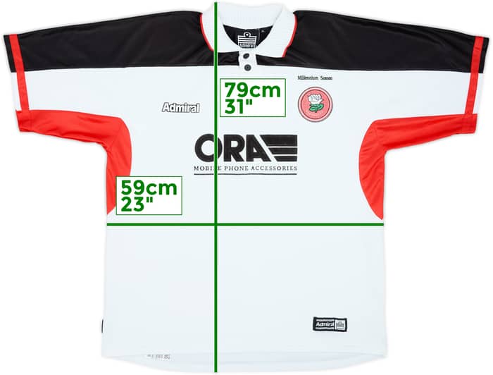 1999-00 Barnsley Away Shirt - 8/10 - (XL)