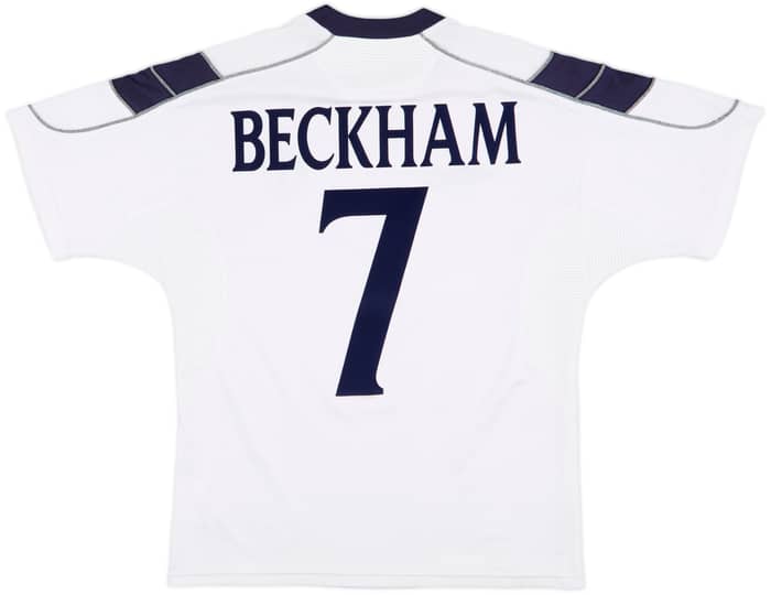2000-01 Manchester United Away Shirt Beckham #7 - 8/10 - (M)