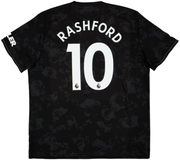 2019-20 Manchester United Third Shirt Rashford #10 - 7/10 - (XL)
