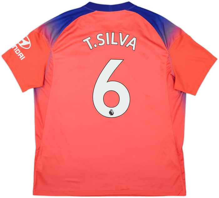 2020-21 Chelsea Third Shirt T.Silva #6 - 10/10 - (XL)