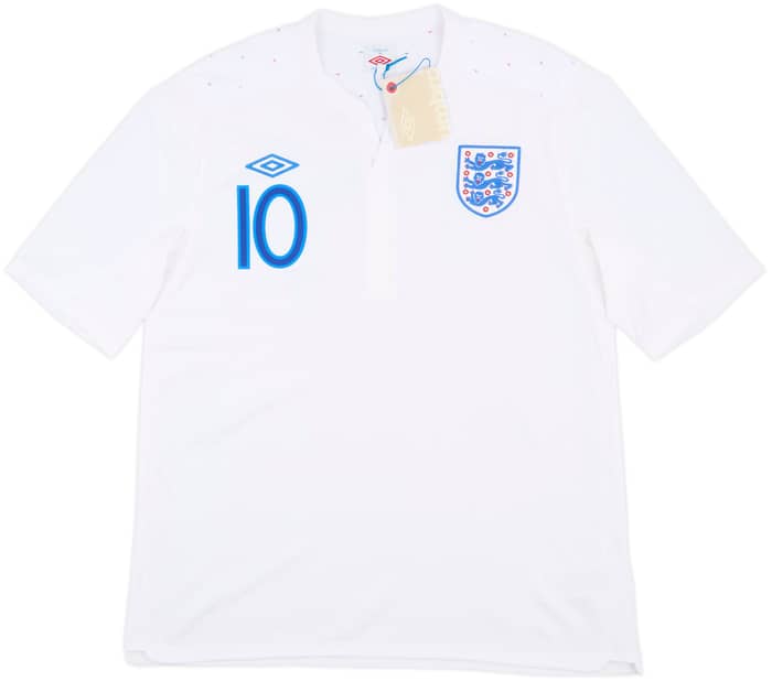 2010-11 England Home Shirt Rooney #10 (XL)