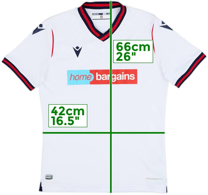 2021-22 Bolton Home Shirt - 8/10 - (L.Boys)