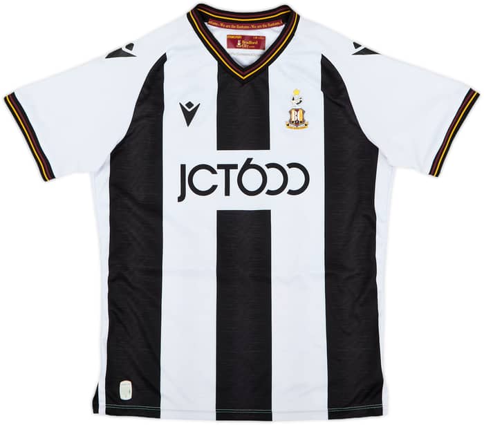 2022-23 Bradford City Away Shirt - 7/10 - (L.Boys)