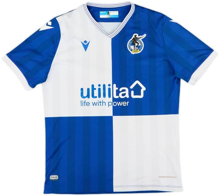 2019-20 Bristol Rovers Home Shirt - 7/10 - (L.Boys)