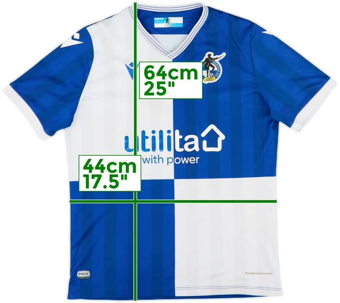 2019-20 Bristol Rovers Home Shirt - 7/10 - (L.Boys)