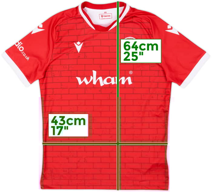 2023-24 Accrington Stanley Home Shirt - 10/10 - (XS)