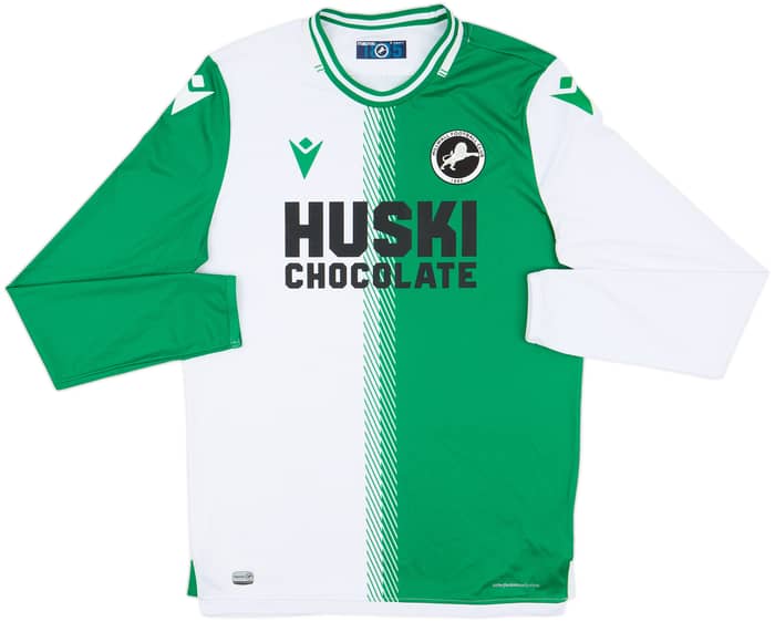 2020-21 Millwall Away L/S Shirt - 10/10 - (S)