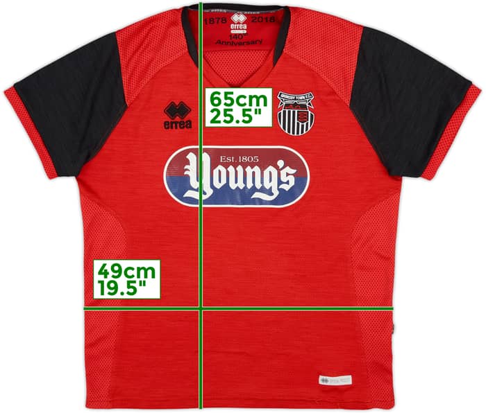 2018-19 Grimsby Town Away Shirt - 6/10 - (S)