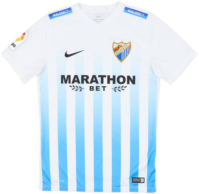 2016-17 Malaga Home Shirt - 8/10 - (S)