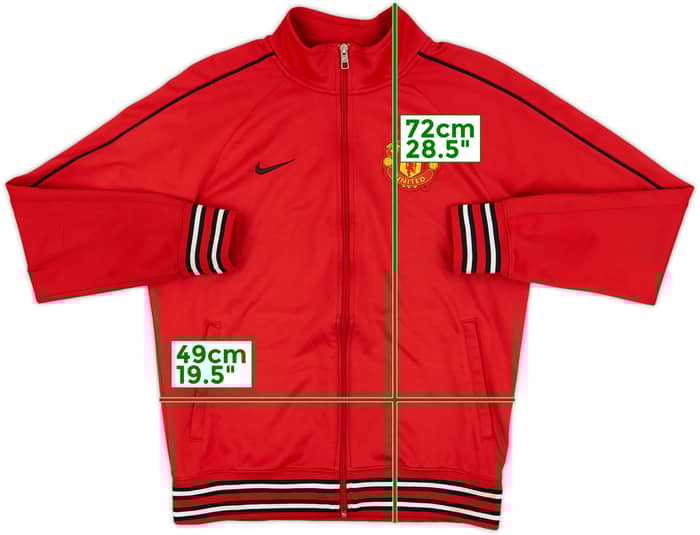 2011-12 Manchester United Nike Track Jacket - 7/10 - (M)