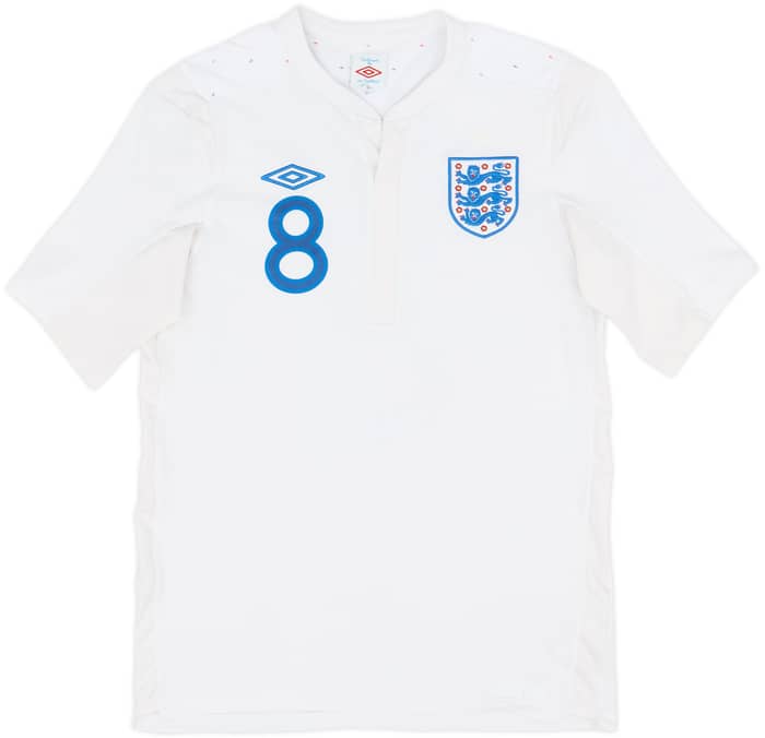 Camiseta de local de England 2010-11 Lampard #8 - 5/10 - (M)