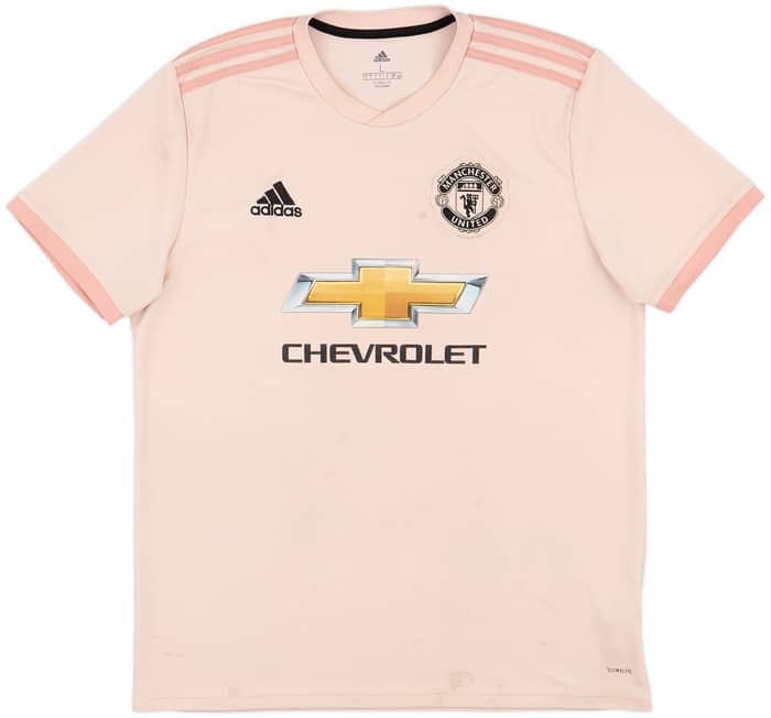 2018-19 Manchester United Away Shirt - 5/10 - (L)