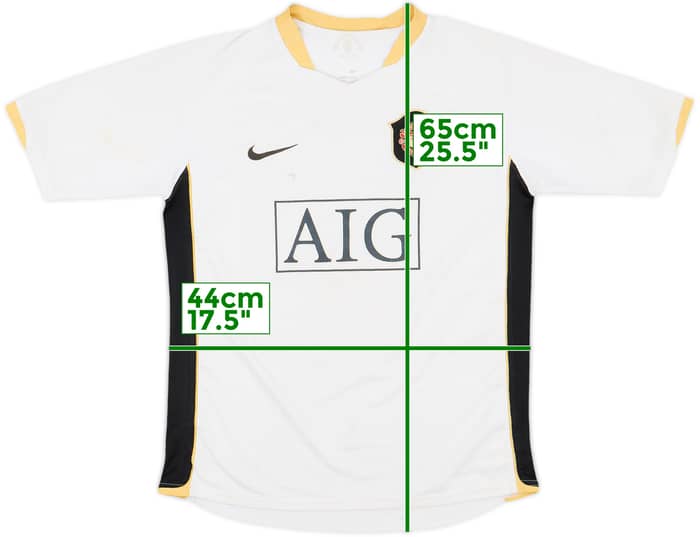 2006-08 Manchester United Away Shirt - 4/10 - (L.Boys)