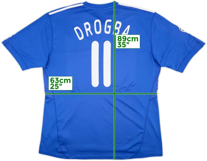 2009-10 Chelsea Home Shirt Drogba #11 - 6/10 - (3XL)