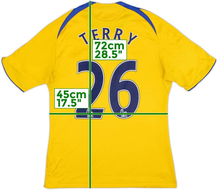 2008-09 Chelsea Third Shirt Terry #26 - 5/10 - (S)