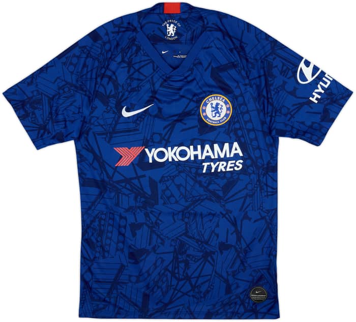 2019-20 Chelsea Home Shirt Pulisic #22 - 8/10 - (S)