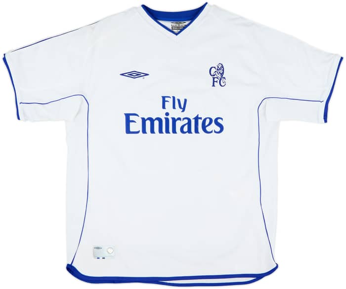 2001-03 Chelsea Away Shirt Zola #25 - 6/10 - (L)