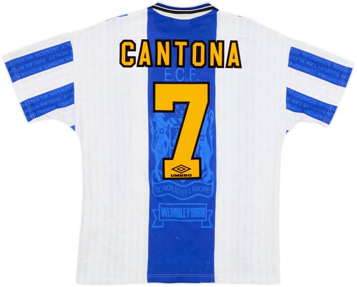 1994-96 Manchester United Third Shirt Cantona #7 - 6/10 - (L)
