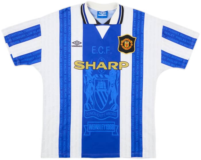 1994-96 Manchester United Third Shirt Cantona #7 - 6/10 - (L)