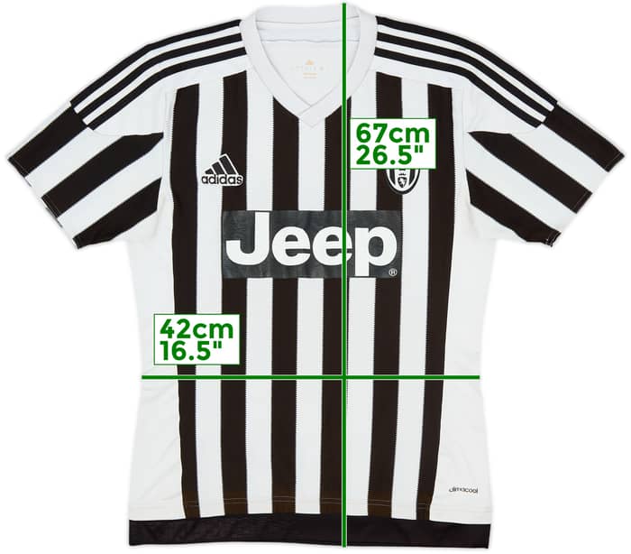 2015-16 Juventus Home Shirt - 5/10 - (S)