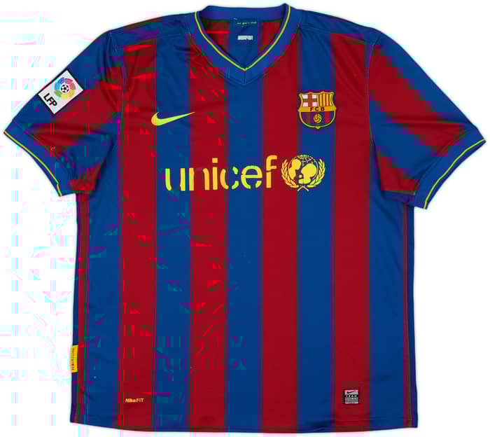 2009-10 Barcelona Home Shirt - 5/10 - (L)