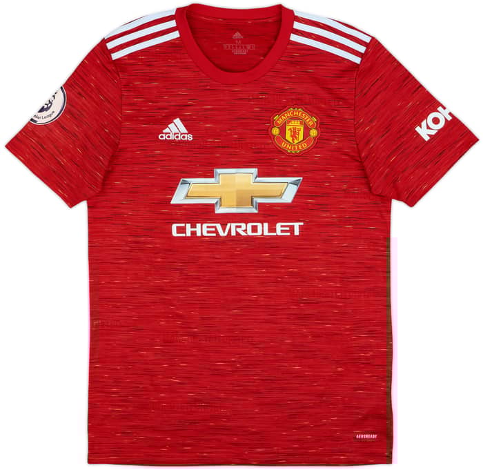 2020-21 Manchester United Home Shirt Cavani #7 - 8/10 - (M)