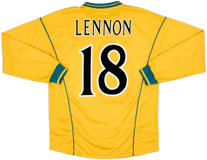 2000-02 Celtic Away L/S Shirt Lennon #18 - 5/10 - (M)