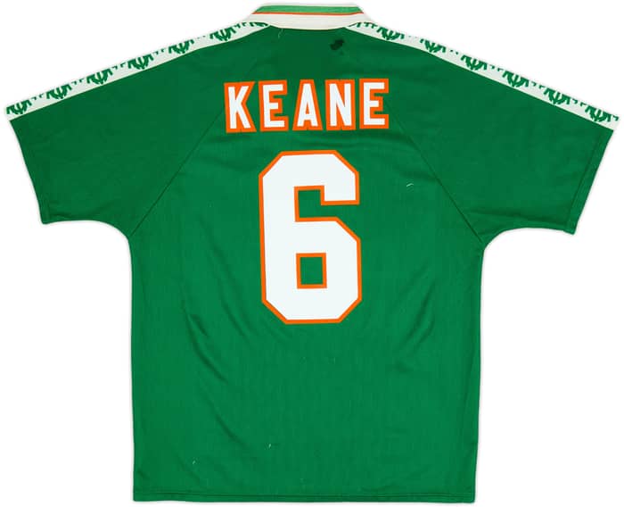1994 Ireland Home Shirt Keane #6 - 6/10 - (L)