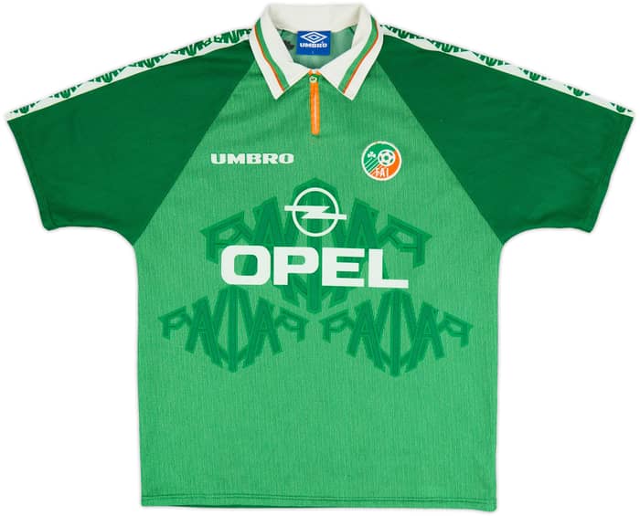 1994 Ireland Home Shirt Keane #6 - 6/10 - (L)
