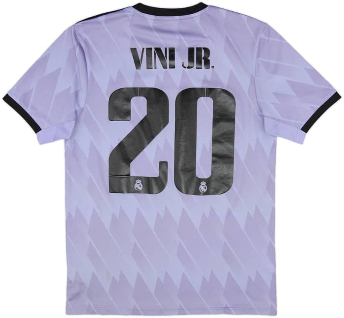2022-23 Real Madrid Away Shirt Vini Jr #20 - 5/10 - (M)