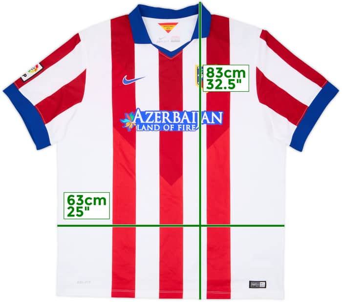 2014-15 Atletico Madrid Home Shirt (XXL)