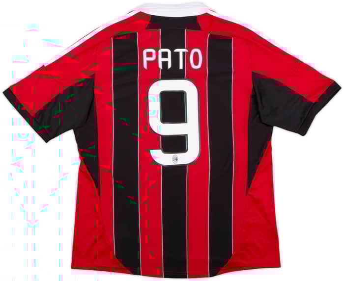 2012-13 AC Milan Home Shirt Pato #9 - 8/10 - (XL)