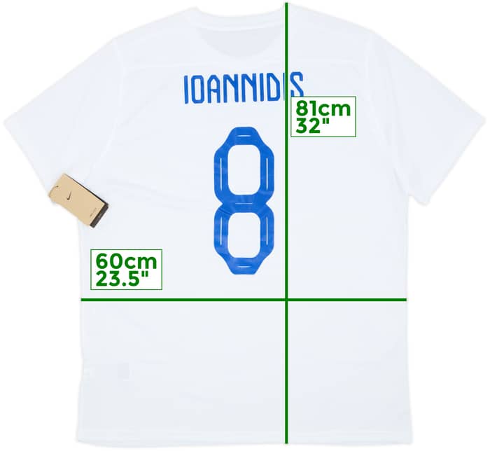 2023-24 Greece Third Shirt Ioannidis #8 (XXL)