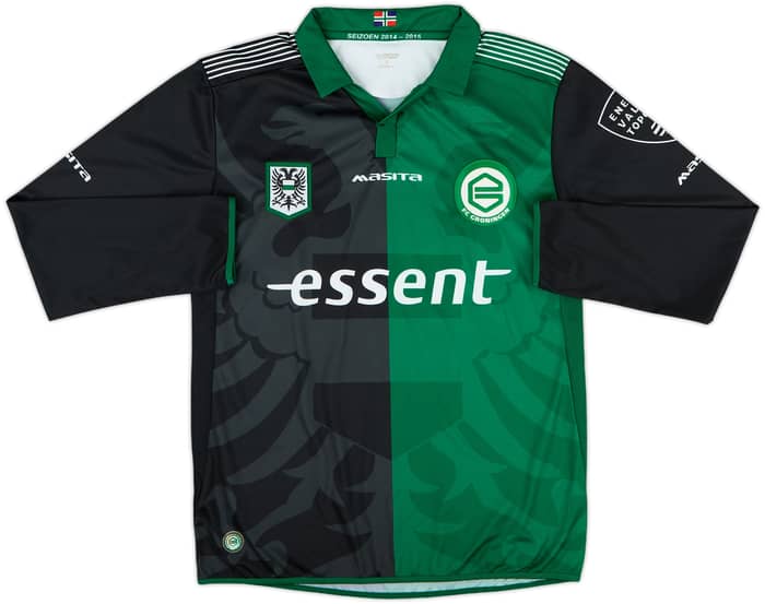 2014-15 Groningen Youth Match Issue Away L/S Shirt #7 - 10/10 - (S)