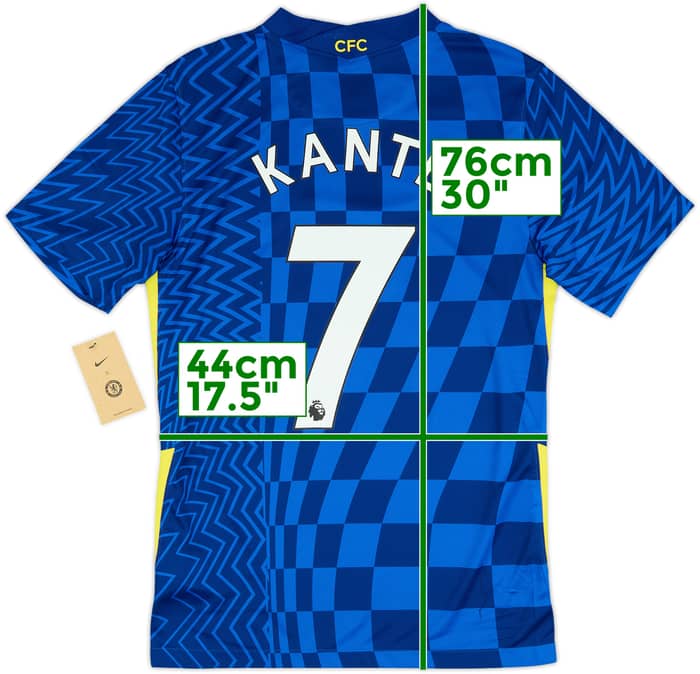 2021-22 Chelsea Home Shirt Kante #7 (S)