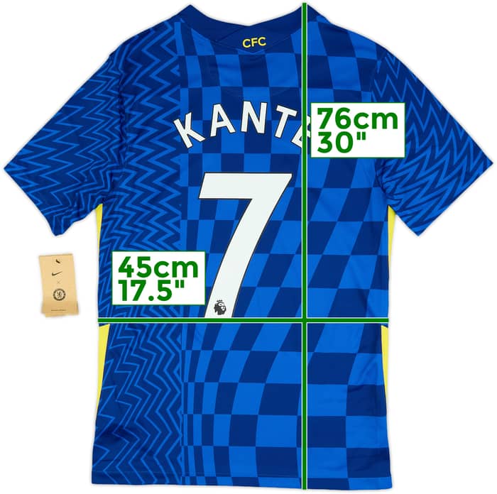 2021-22 Chelsea Home Shirt Kante #7 (S)