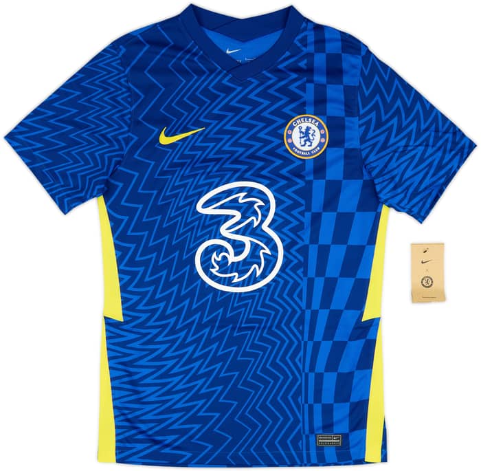 2021-22 Chelsea Home Shirt Pulisic #10 (S)