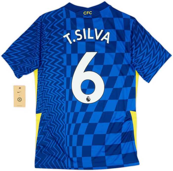 2021-22 Chelsea Home Shirt T.Silva #6 (S)