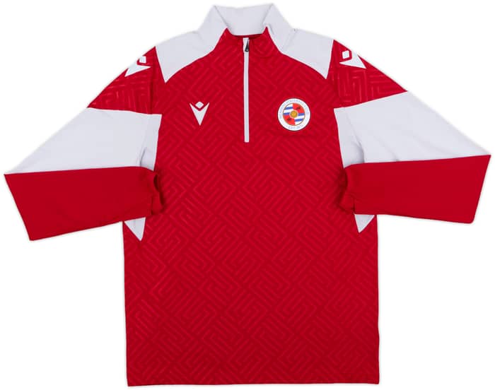2020-21 Reading Macron 1/4 Zip Drill Top - 9/10 - (L)
